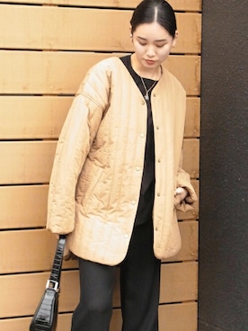 「n'ee-ne（ネーネ）のアイテム」を使った、libelle more staffさん（レディース・160cm）の冬コーディネート