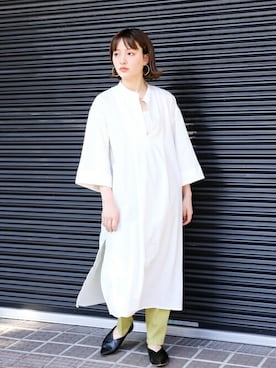 「n'ee-ne（ネーネ）のアイテム」を使った、libelle more staffさん（レディース・160cm）の春コーディネート