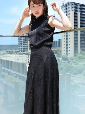 「n'ee-ne（ネーネ）のアイテム」を使った、libelle more staffさん（レディース・160cm）の夏コーディネート