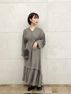 「libelle more（リベル モア）のアイテム（ワンピース/ドレス）」を使った、libelle more staffさん（レディース・160cm）の夏コーディネート