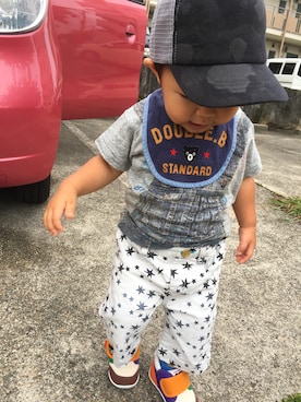 はらりさん（キッズ・80cm）の夏コーディネート