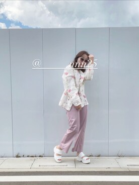 nnn25さん（レディース・157cm）の春コーディネート