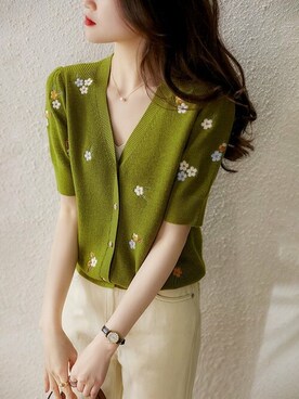 「cozyyoung」｜COZYYOUNG OFFICIALさん（レディース・163cm）の夏コーディネート
