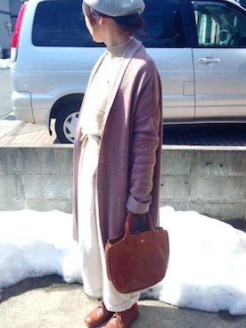 yuka🔸さん(レディース・156cm)の冬コーディネート