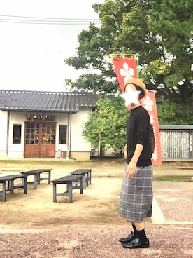 yuka🔸さん（レディース・156cm）の秋コーディネート