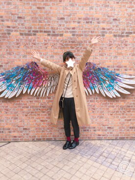 yuka🔸さん（レディース・156cm）の冬コーディネート