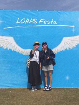 yuka🔸さん（レディース・156cm）の春コーディネート