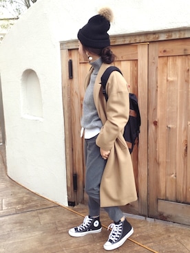 miisuuzuukiiさん(レディース・161cm)の冬コーディネート