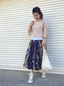 miisuuzuukiiさん（レディース・161cm）の春コーディネート