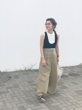 miisuuzuukiiさん(レディース・161cm)の夏コーディネート