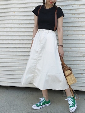 miisuuzuukiiさん（レディース・161cm）の夏コーディネート