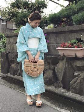 miisuuzuukiiさん（レディース・161cm）の夏コーディネート