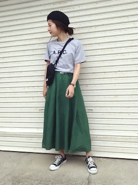 miisuuzuukiiさん（レディース・161cm）の夏コーディネート