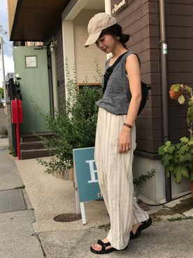 miisuuzuukiiさん(レディース・161cm)の夏コーディネート