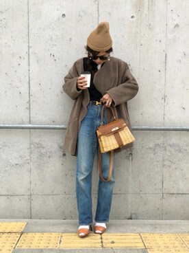 miisuuzuukiiさんの「KONTESSA / ピクニック バッグ」を使ったコーディネート
