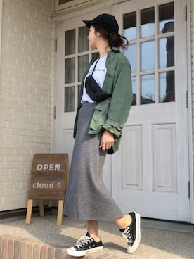 miisuuzuukiiさん（レディース・161cm）の春コーディネート