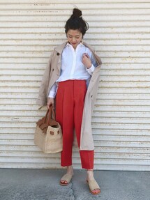 sea.シー、カゴバック、mサイズ、美品 SEA BASKET BAG M（CLAY）