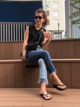 miisuuzuukiiさん（レディース・161cm）の夏コーディネート