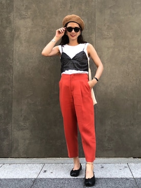 miisuuzuukiiさん（レディース・161cm）の夏コーディネート