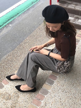 「KIL（キル）のアイテム」を使った、miisuuzuukiiさん（レディース・161cm）の秋コーディネート