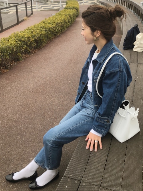 ジャケット・アウター clane LOOSE WIDE COVERALL CLANE（クラネ）の「LOOSE WIDE COVERALL（デニムジャケット