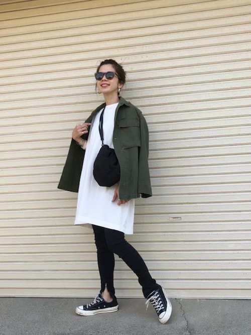 Miisuuzuukii Allumerのワンピースを使ったコーディネート Wear Miisuuzuukii Allumerのワンピースを使ったコーディネート Wear