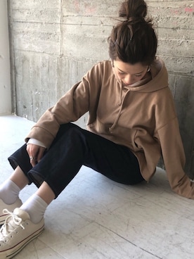 「CONVERSE（コンバース）のConverse 1970s Chuck Taylor All Star Canvas Sneakers（スニーカー）」を使った、miisuuzuukiiさん（レディース・161cm）の春コーディネート