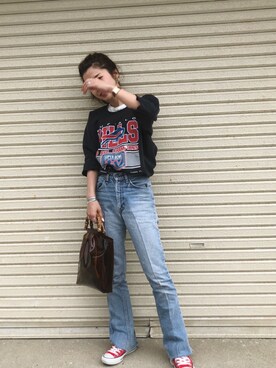 miisuuzuukiiさん（レディース・161cm）の春コーディネート