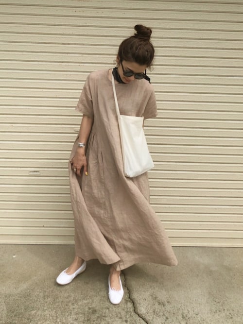 Miisuuzuukii Red Chop Worksのワンピースを使ったコーディネート Wear