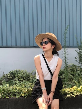 miisuuzuukiiさん（レディース・161cm）の夏コーディネート