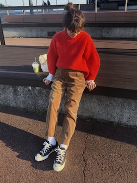 miisuuzuukiiさん（レディース・162cm）の冬コーディネート