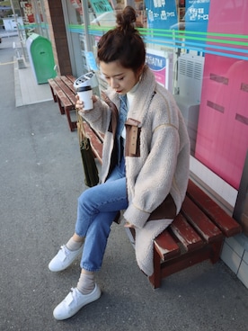 miisuuzuukiiさん(レディース・162cm)の冬コーディネート