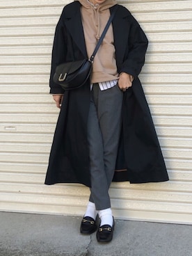 miisuuzuukiiさん（レディース・161cm）の冬コーディネート