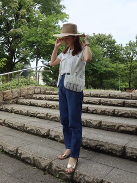 miisuuzuukiiさん(レディース・162cm)の夏コーディネート