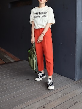 miisuuzuukiiさん（レディース・162cm）の夏コーディネート