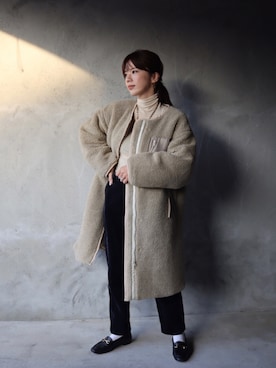 miisuuzuukiiさん（レディース・162cm）の冬コーディネート