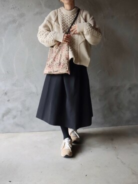 miisuuzuukiiさん（レディース・162cm）の冬コーディネート