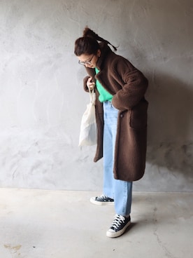 miisuuzuukiiさん（レディース・162cm）の冬コーディネート