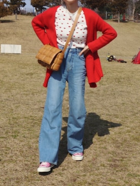 「merlette（マーレット）のアイテム」を使った、miisuuzuukiiさん（レディース・162cm）の冬コーディネート