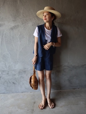 miisuuzuukiiさん（レディース・162cm）の春コーディネート