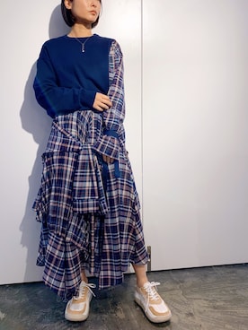 HARU.さん（レディース・157cm）の春コーディネート