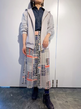 「SCOTCH & SODA（スコッチ アンド ソーダ）のアイテム」を使った、HARU.さん（レディース・157cm）の春コーディネート