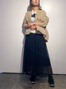 HARU.さん（レディース・157cm）の夏コーディネート