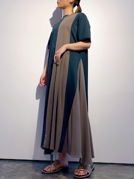 「B'2nd（ビーセカンド）のアイテム（ワンピース/ドレス）」を使った、HARU.さん（レディース・157cm）の夏コーディネート