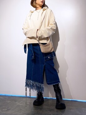 HARU.さん(レディース・157cm)の冬コーディネート