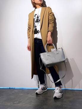 HARU.さん（レディース・157cm）の冬コーディネート