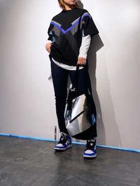 HARU.さん（レディース・157cm）の冬コーディネート
