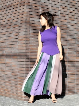 「DRWCYS（ドロシーズ）のアイテム」を使った、MAYUKOさん（レディース・156cm）の夏コーディネート