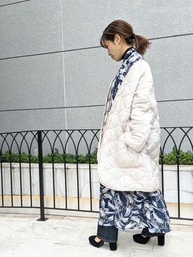 「DRWCYS（ドロシーズ）のアイテム（その他アウター）」を使った、MAYUKOさん（レディース・156cm）の秋コーディネート