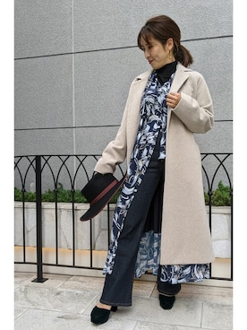 「DRWCYS（ドロシーズ）のアイテム（ジャケット/アウター）」を使った、MAYUKOさん（レディース・156cm）の秋コーディネート
